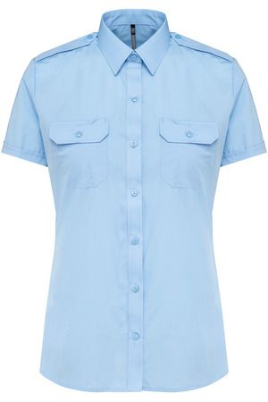 Kurzarm-Pilotenhemd für Damen