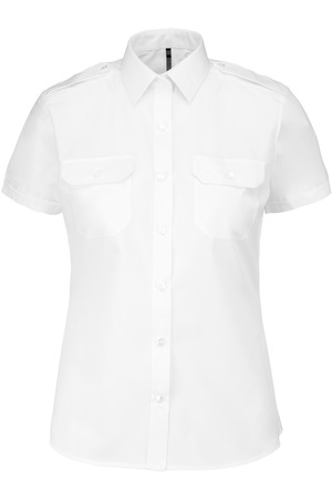 Kurzarm-Pilotenhemd für Damen