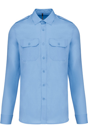 Langarm-Pilotenhemd für Herren