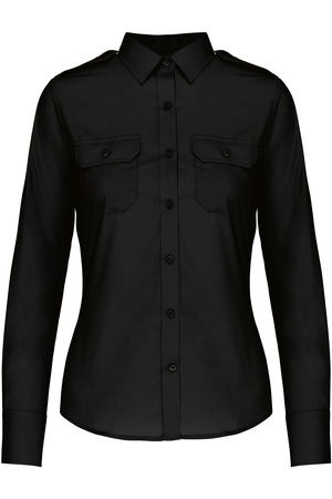 Langarm-Pilotenhemd für Damen