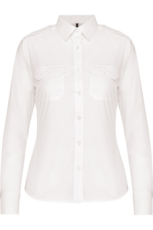 Langarm-Pilotenhemd für Damen