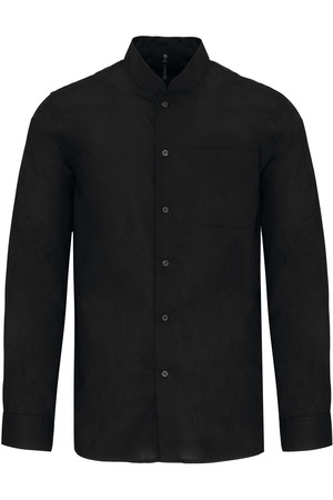 HERRENHEMD MAO-KRAGEN LANGARM