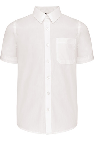 Kinder Popelin-Hemd Kurzarm