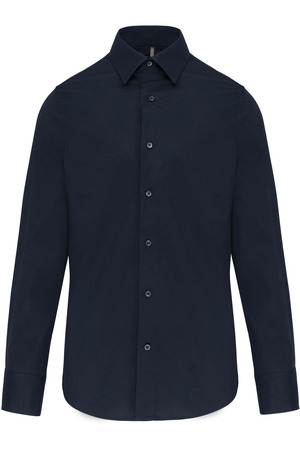 Herren Stretchhemd Langarm