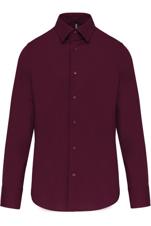 Herren Stretchhemd Langarm