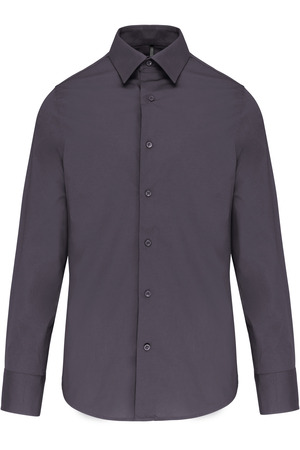 Herren Stretchhemd Langarm