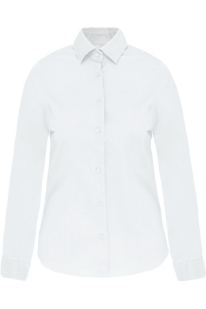 Damen Stretchbluse Langarm