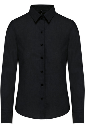 Damen Oxfordbluse Langarm