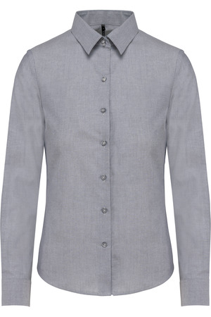 Damen Oxfordbluse Langarm