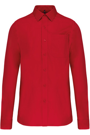 Herren Popelinehemd Langarm