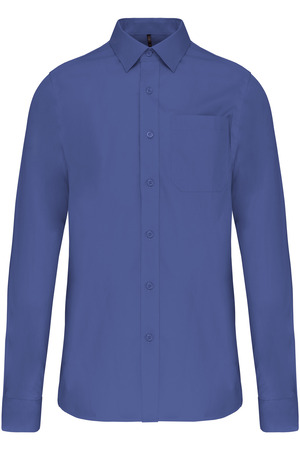 Herren Popelinehemd Langarm