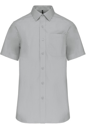 Herren Popelinehemd Kurzarm