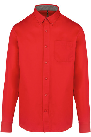 Langarm-Baumwollhemd Nevada für Herren