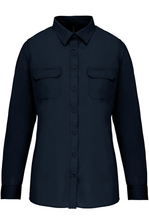 Langarm-Safarihemd für Damen