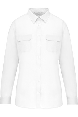 Langarm-Safarihemd für Damen