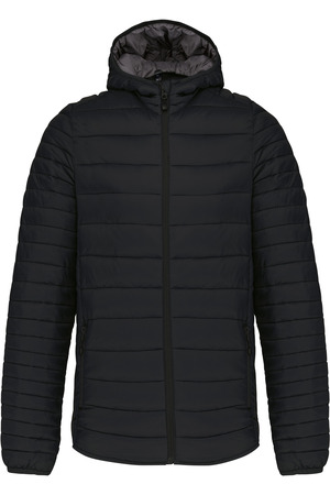 Leichte Herren-Steppjacke mit Kapuze