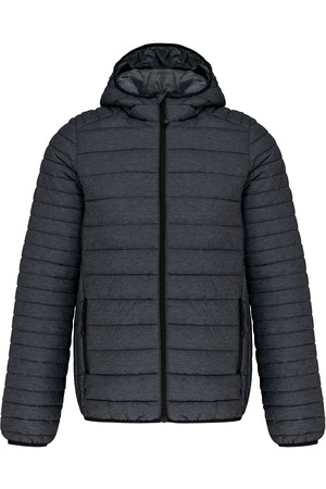 Leichte Herren-Steppjacke mit Kapuze