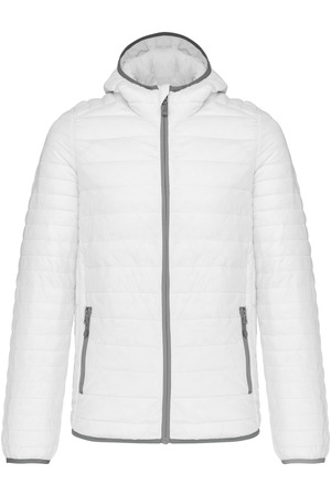 Leichte Herren-Steppjacke mit Kapuze