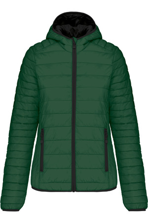 Leichte Damen-Steppjacke mit Kapuze