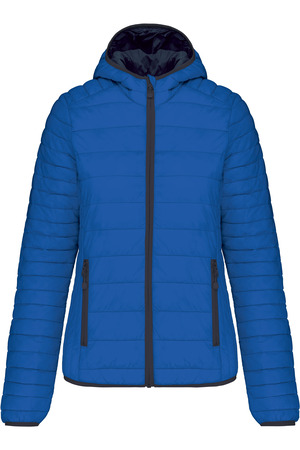 Leichte Damen-Steppjacke mit Kapuze