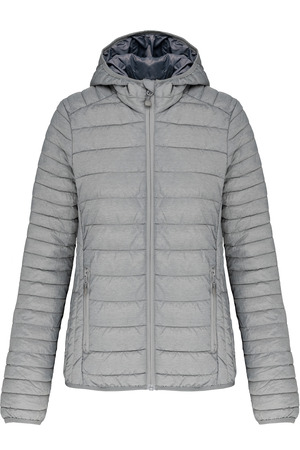 Leichte Damen-Steppjacke mit Kapuze