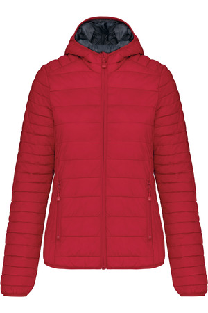 Leichte Damen-Steppjacke mit Kapuze