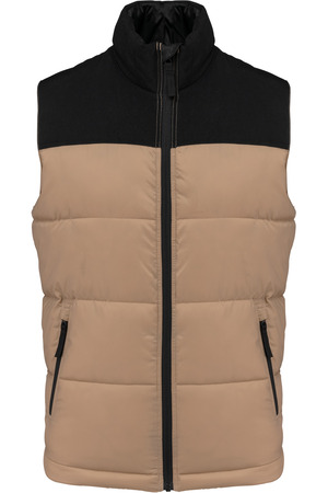 Gesteppter Unisex-Bodywarmer in zwei Farbtönen