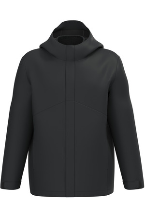 Wasserdichter 3-in-1-Unisex-Parka mit zweifarbiger Kapuze