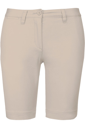 Chino-Bermuda-Shorts für Damen