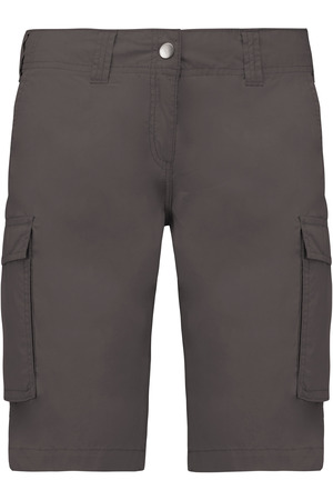 Leichte Bermuda-Shorts für Damen mit mehreren Taschen