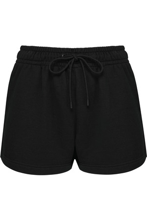 Umweltfreundliche Shorts aus gebürstetem Molton für Damen
