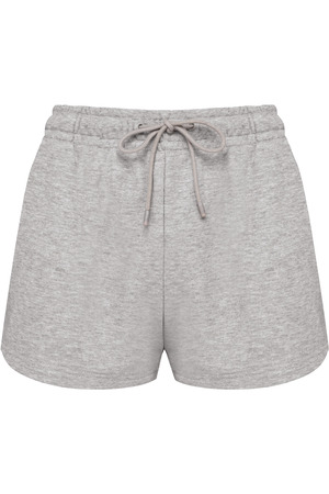 Umweltfreundliche Shorts aus gebürstetem Molton für Damen