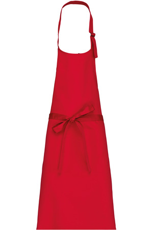 Schürze aus Baumwollpolyester ohne Tasche