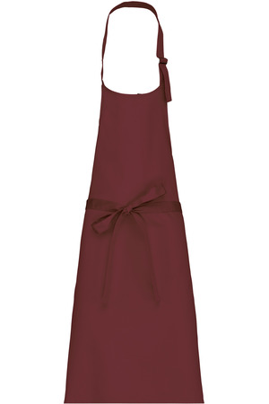 Schürze aus Baumwollpolyester ohne Tasche