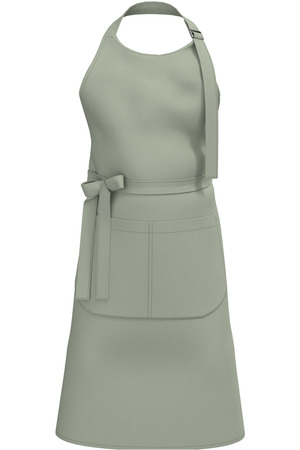 Schürze mit Tasche aus Bio-Baumwolle