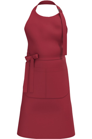 Schürze mit Tasche aus Bio-Baumwolle
