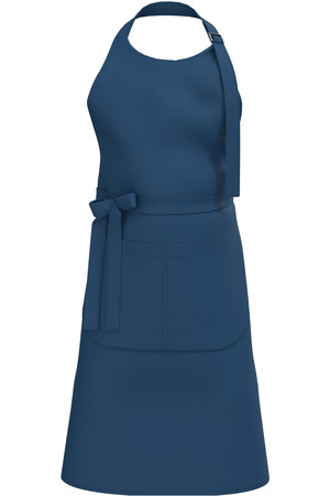 Schürze mit Tasche aus Bio-Baumwolle