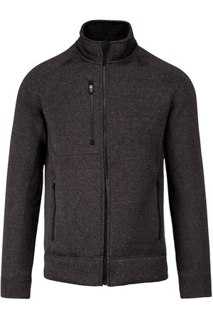 Herren-Weste mit Reißverschluss, aus Chiné