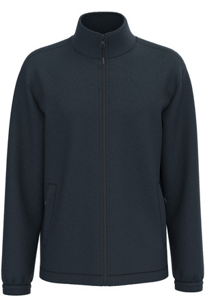 Verstellbare Fleecejacke mit elastischen Ärmelbündchen