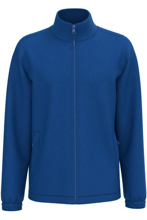 Verstellbare Fleecejacke mit elastischen Ärmelbündchen