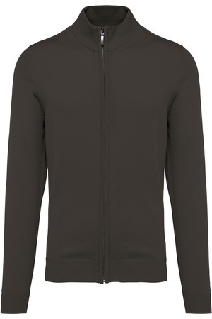 Herren Cardigan mit Reißverschluss