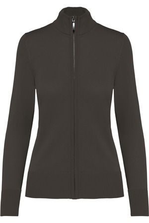 Damen Cardigan mit Reißverschluss