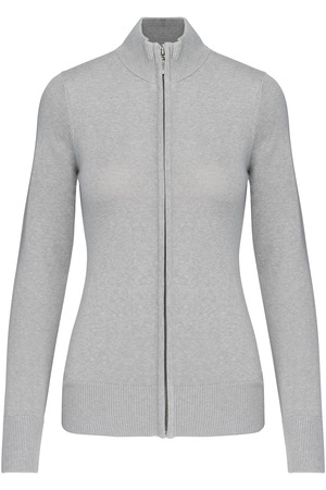 Damen Cardigan mit Reißverschluss
