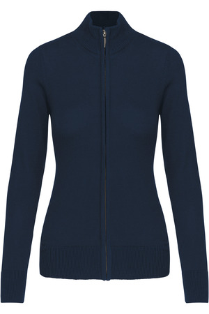 Damen Cardigan mit Reißverschluss