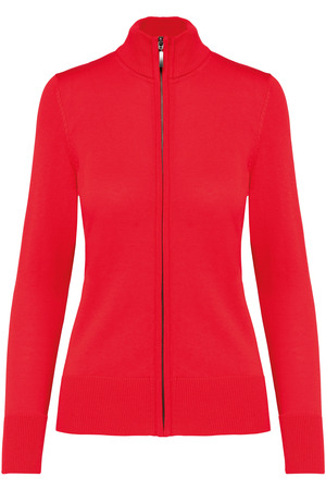 Damen Cardigan mit Reißverschluss