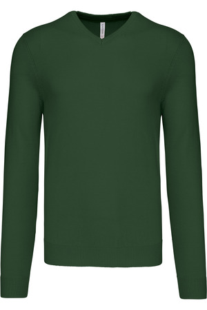 Herrenpullover mit V-Ausschnitt