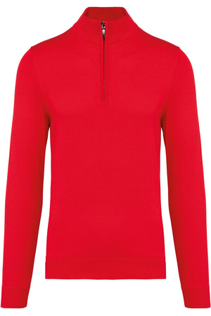 Herrenpullover mit 1/4-Reißverschluss