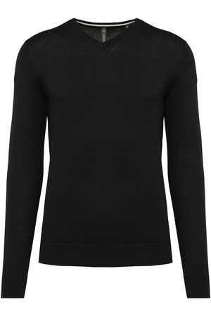 Umweltfreundlicher Herrenpullover mit V-Ausschnitt