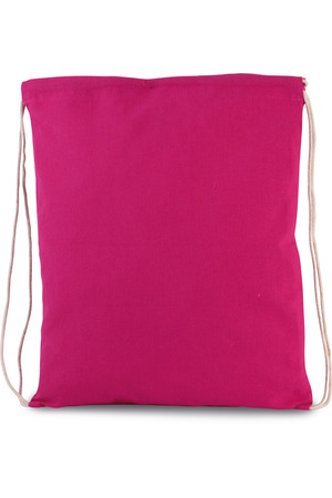 Kleiner Rucksack aus Bio-Baumwolle mit Kordeln