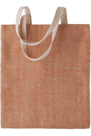 Jutetasche; 100% gefärbtes Naturgarn